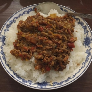 絶品！汁なしカレー